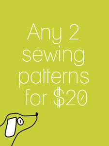 Image of Any two sewing patterns