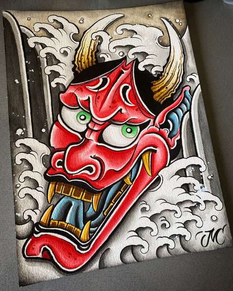 Image of Hannya mask 