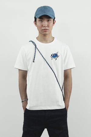 Image of "Clap Clap Cap" Embroidery Tee