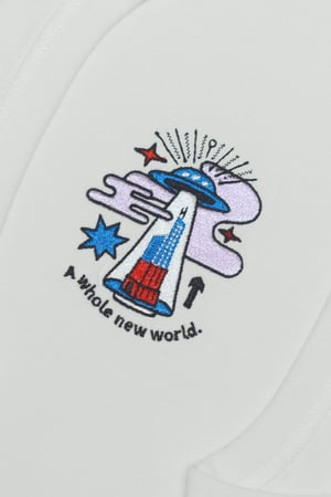 Image of "A Whole New World" Embroidery Tee