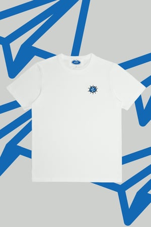 Image of The Cloud Embroidery Tee - Paperplanes