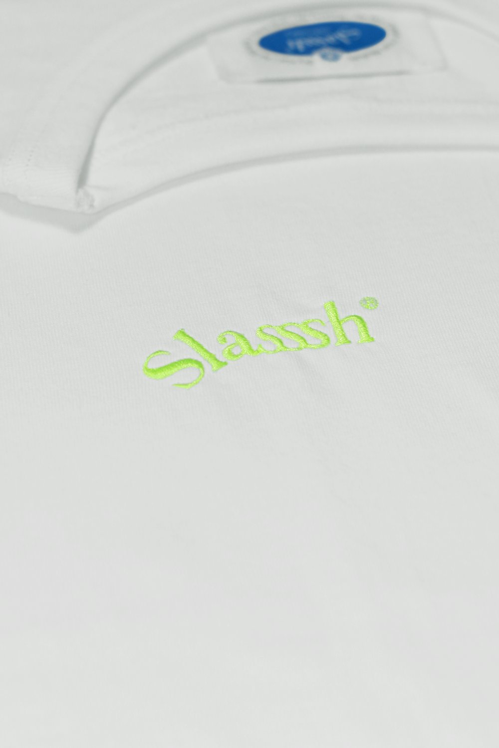 Graphic Embroidery Tee - Classic Logotype Embroidery Tee