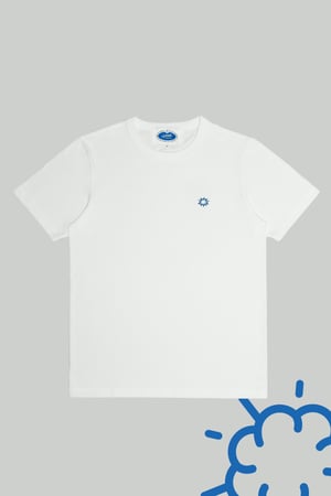 Image of Classic Tiny Cloud Embroidery Tee