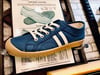 Inn-stant Navy gum sole canvas lo Sneaker shoes made in slovakia 
