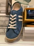 Inn-stant Navy gum sole canvas lo Sneaker shoes made in slovakia  Image 4