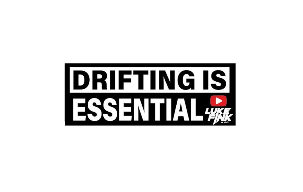 Drifting is Essential Slap Sticker