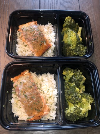 Image of Salmon Lunch Prep