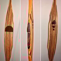 Image 1 of 2020-7: Shelf-less Maple Longbow 
