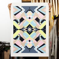 Image 2 of ANAPHASE BLUE framed Artist Proof