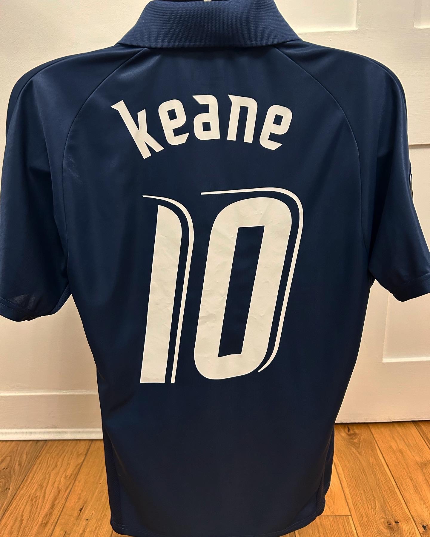 Image of Tottenham “KEANE 10” 125 Years Anni 2007/08 Away Shirt + UEL patch (L)