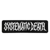 SYSTEMATIC DEATH - Logo1 -  Patch (Official)