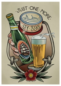 Image 1 of Grimsby Beer print 