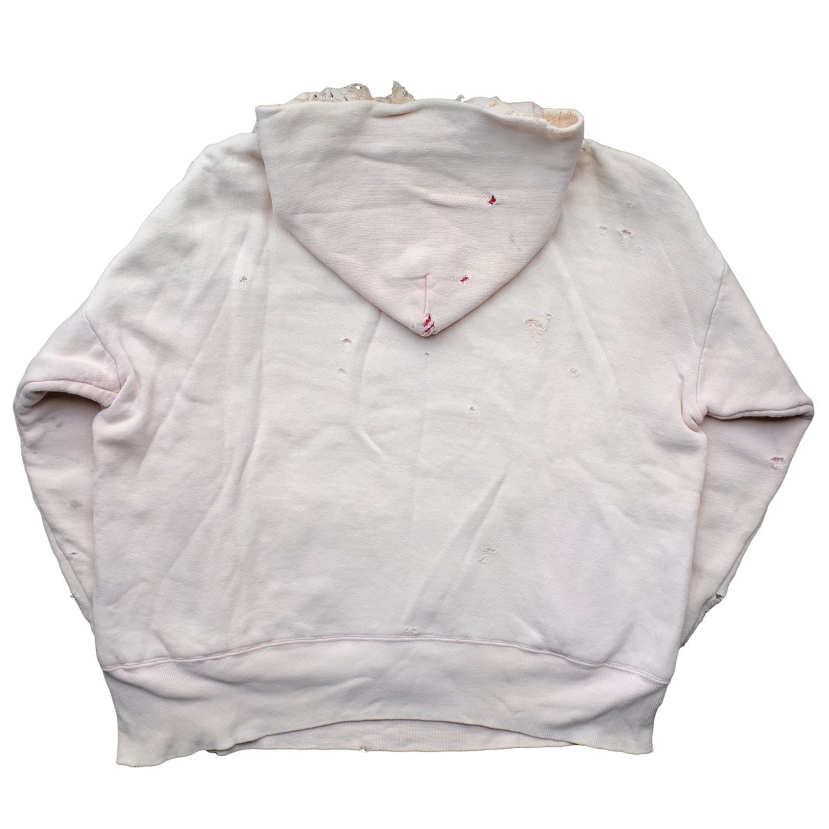 Image of Vintage 50's Double Face White Two Tone Hoodie