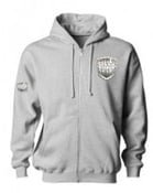 Image of FIELD SHIELD Zippered Fleece Hoodie