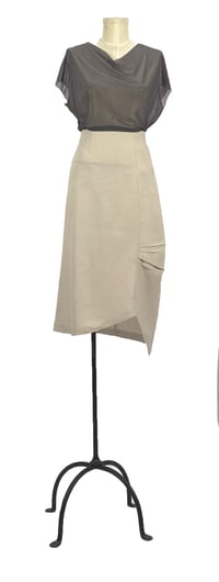 Image 1 of bauhaus skirt natural