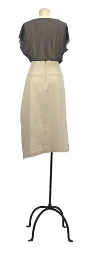 Image 3 of bauhaus skirt natural