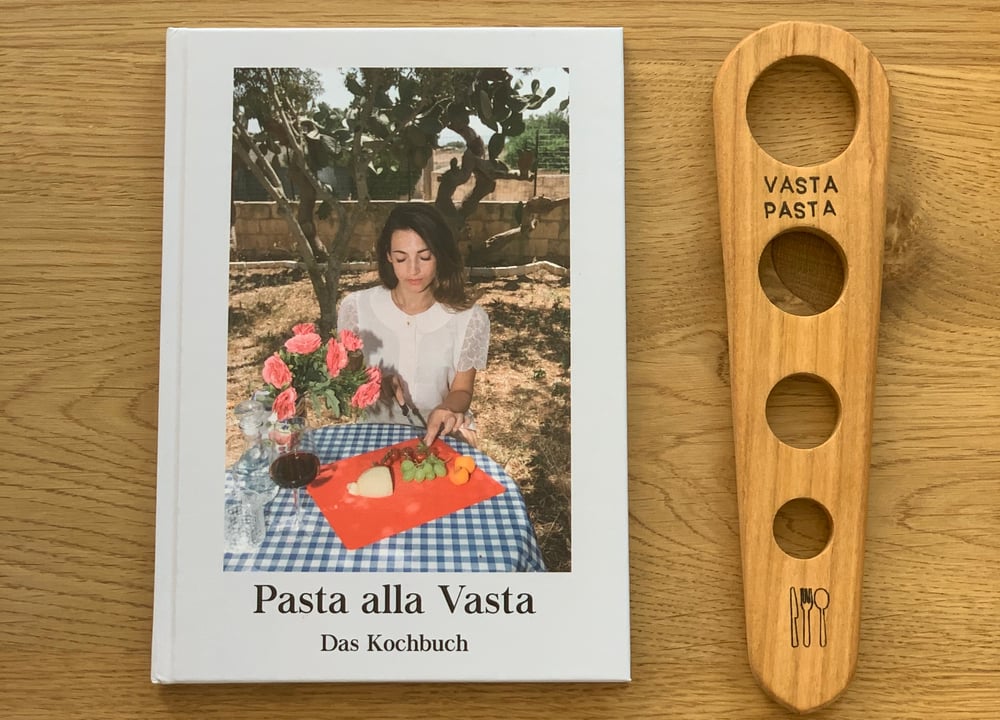 Pasta alla Vasta Kochbuch + Spaghetti Maß