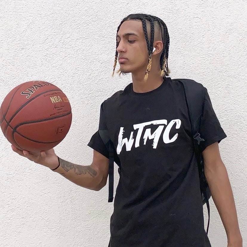 Image of WTMC logo Black/White T-shirt