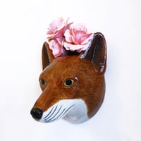 Image 3 of Fox Wall Vase