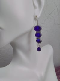 TANZANITE QUARTZ EARRINGS