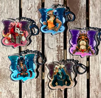 Gods in the Machine Keychains