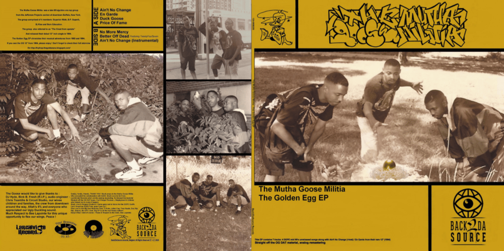 Image of The Mutha Goose Militia - The Golden Egg EP (PRE ORDER THE VINYL NOW) (SOLD OUT)
