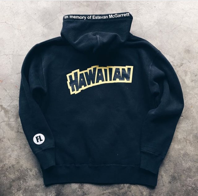 Image of Original Futura Laboratories Hawaii 5-0 Hooded Zip-up Sweatshirt.