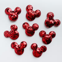 Red Sequin Mousy Hair Accessory