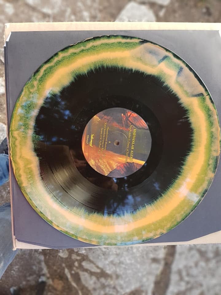 Hayvanlar Alemi- Psychedelia In Times Of Turbulence - Lp "Burst" Orange/Green/Black