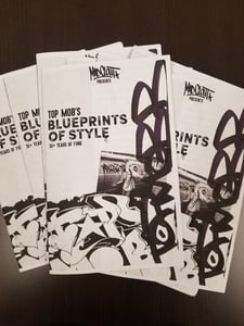 Image of Top Mob's Blue Prints of Style Zine