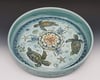 Sea Turtle Porcelain Rimmed Platter