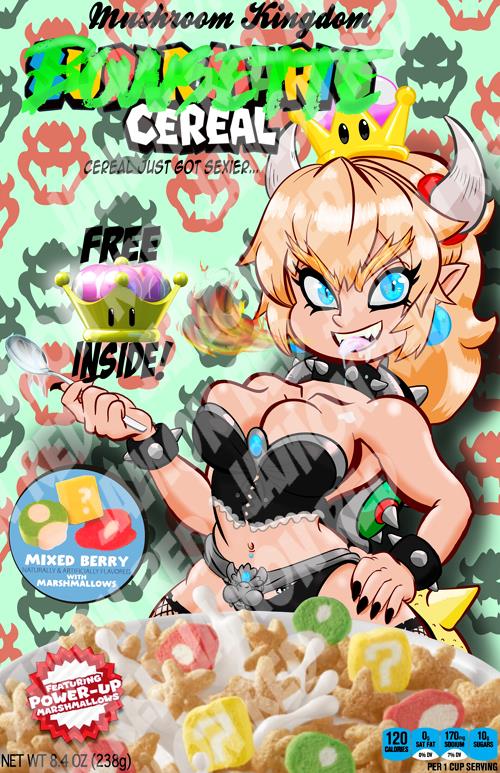 Image of Bowsette Cereal