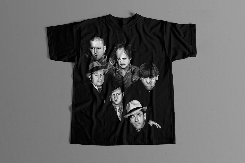 The Three Stooges - Headshot T Shirt 