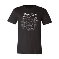 Image 2 of Wow "Zen Cat" T-Shirt