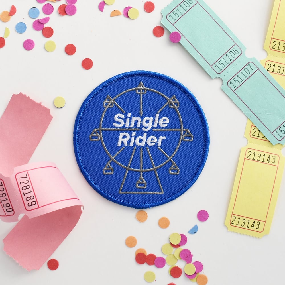 Image of Single Rider Patch