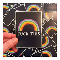 FUCK THIS - Large Vinyl Sticker