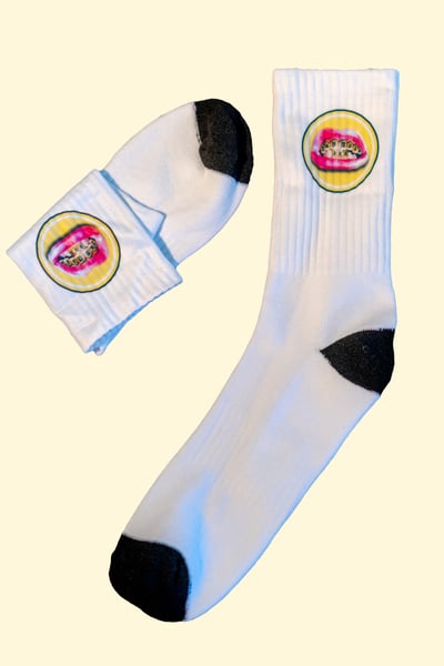 Image of Lips Logo Socks