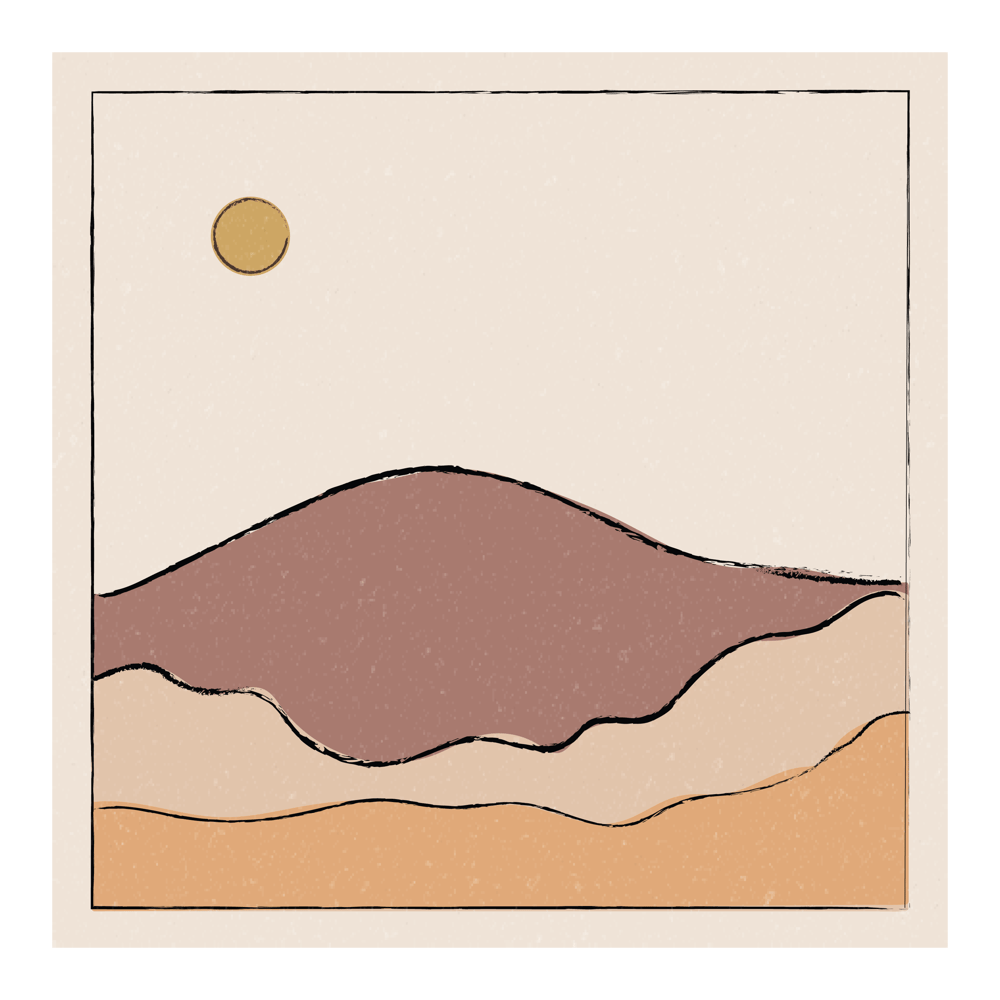 DESERT SCENE - CREWNECK SWEATSHIRT | EARTH DAY COLLECTION
