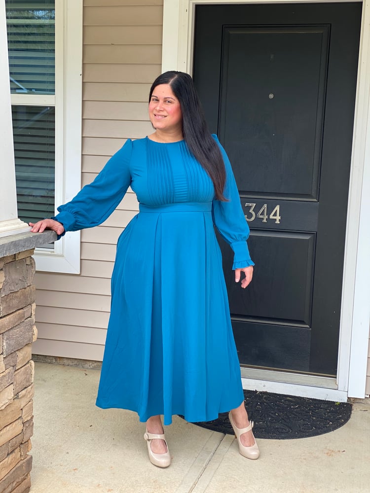Image of Ocean Blue dress 