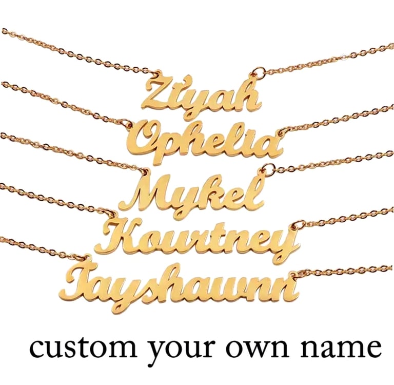 Name Necklace II