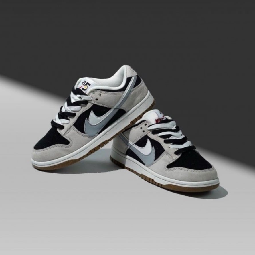 Nike Sb dunk Low 85 Double swoosh black grey