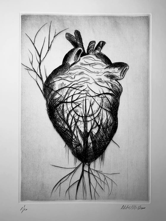 Image of heart tree