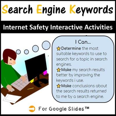 Image of Digital Tech Internet Safety Search Engine Keywords (Distance Learning)