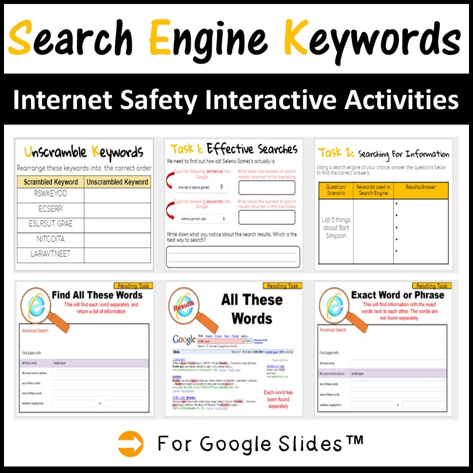 Internet 2025 search keywords