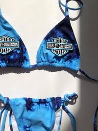 Image 5 of Tie Dye Harley Patch Bikini