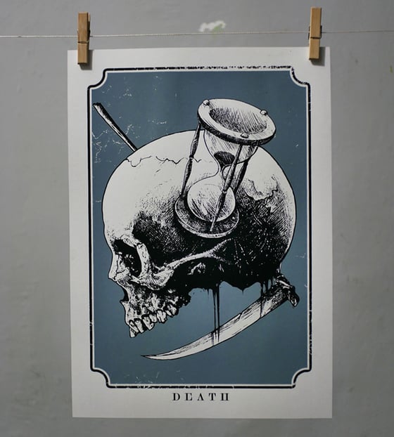 Image of DEATH "Limited Screen Print "