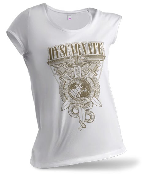 Image of Gold Crest | Ladies White Shirt