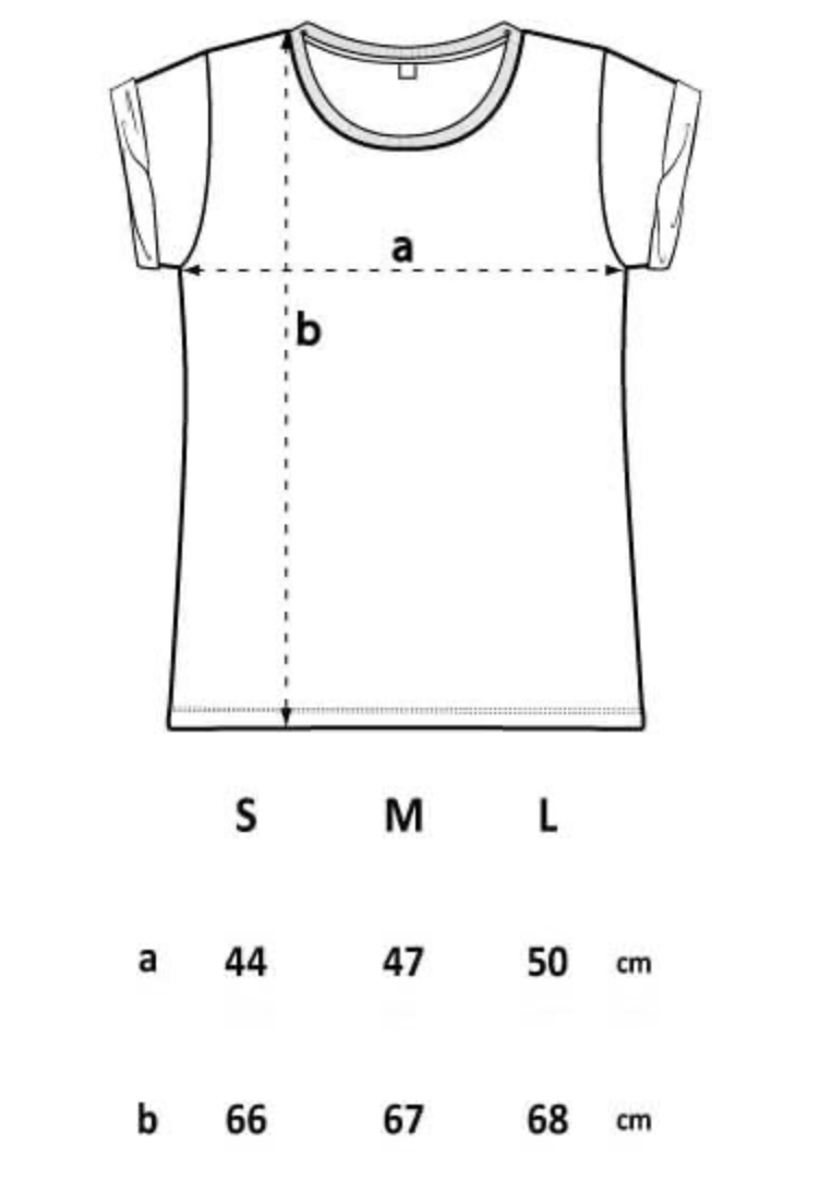 Image of OM ASATOMA SAD GAMAYA – wrapped – mustard yellow/rose – white t-shirt w/ rolled-up sleeves