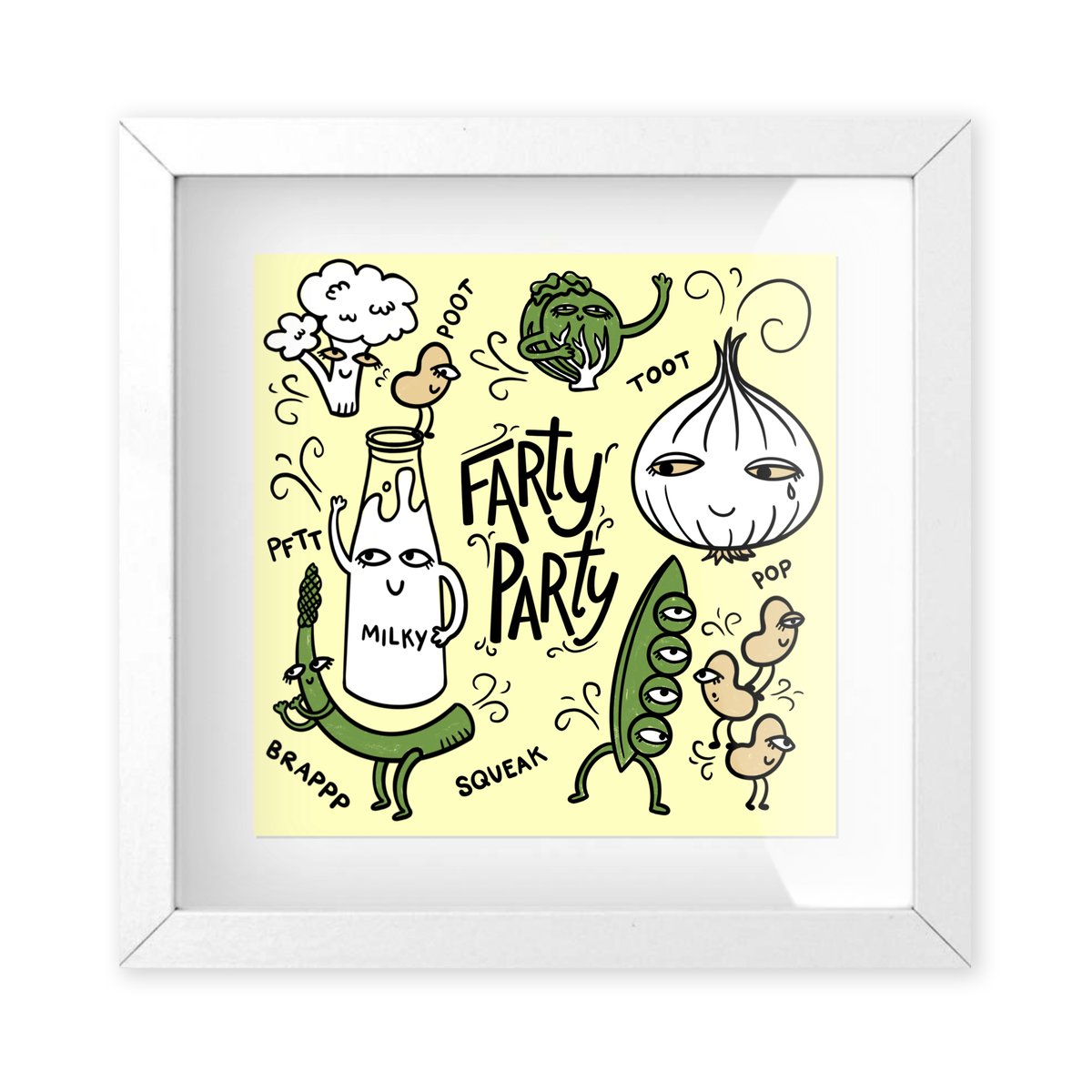 Image of Farty Party Print