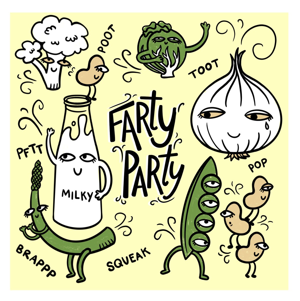 Image of Farty Party Print